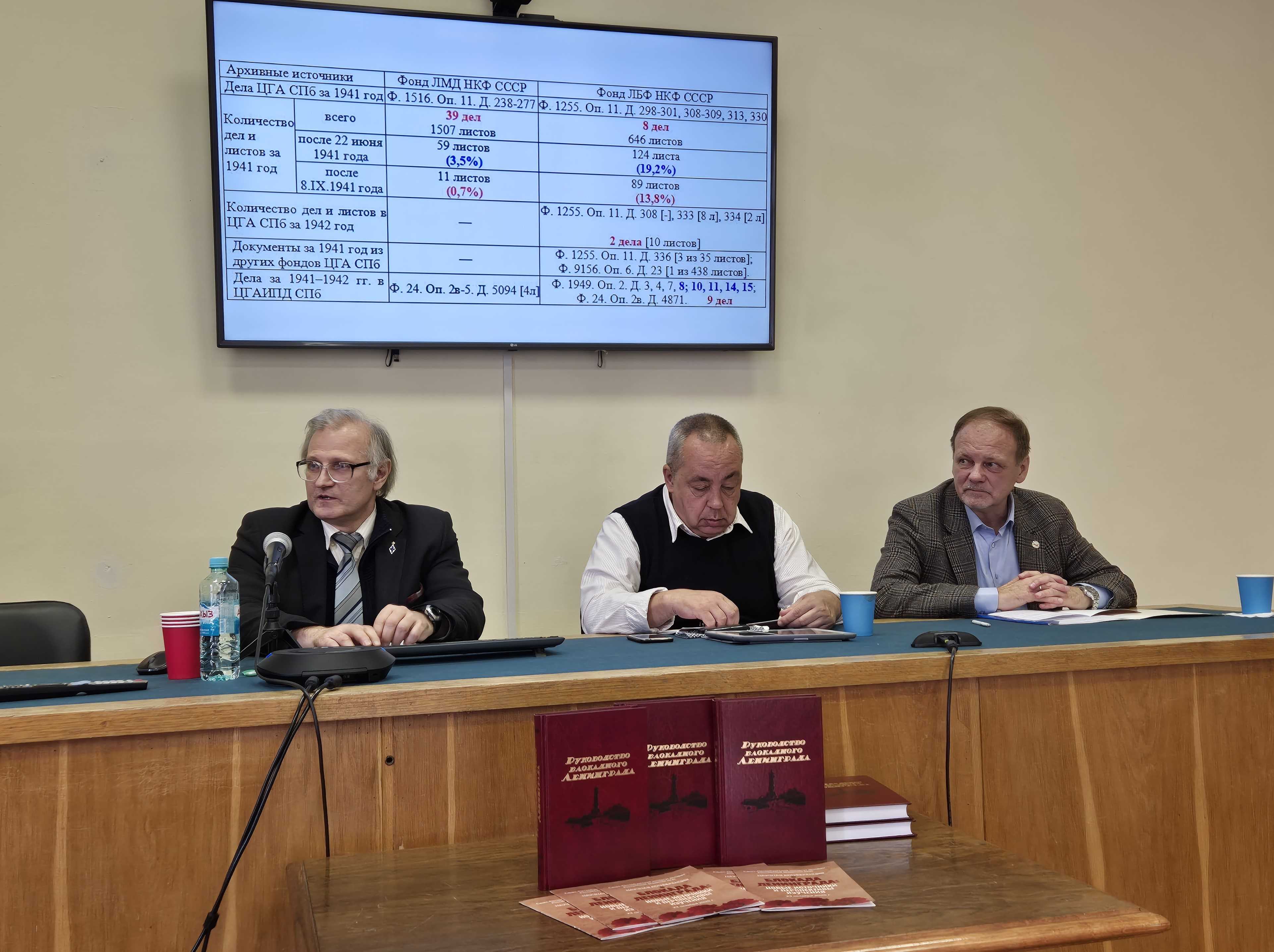 Конференция Блокада Ленинграда - новые источники и перспективы изучения 23.10.2025